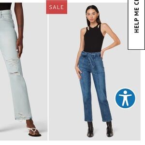 Hudson Utility Straight Ankle Jean,“Acrobat”, Size 29